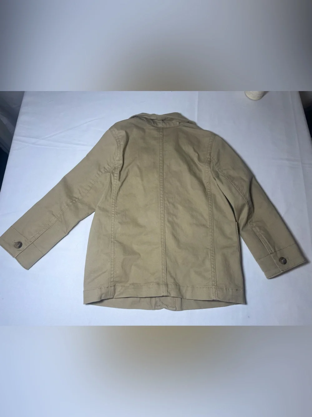 Baby GAP Light Khaki Cotton Shirt Jacket